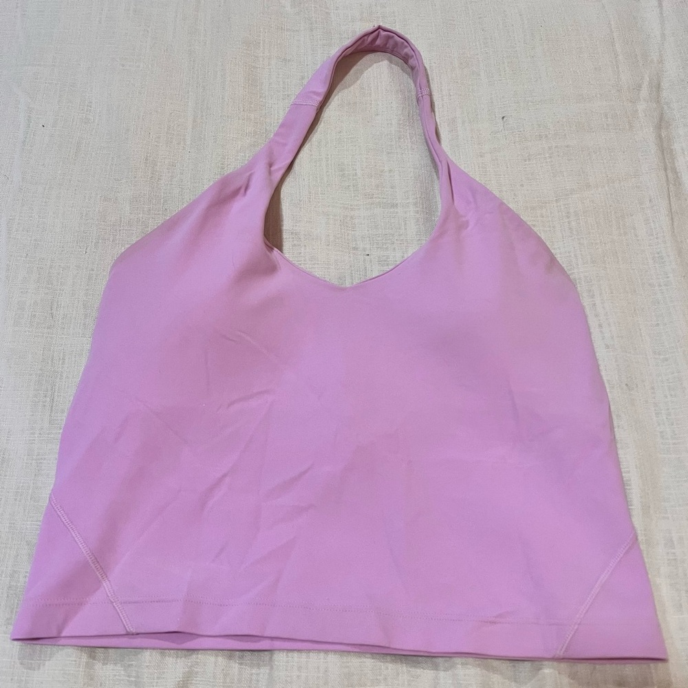 lululemon athletica Pink Halter Top